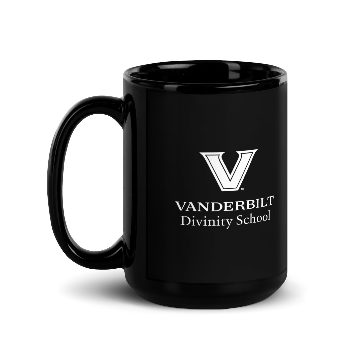 VU Divinity Black Glossy Mug