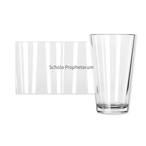 Schola Prophetarum Pint Glass