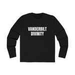 Vanderbilt Divinity Men's Long Sleeve Crew Tee B&W