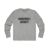 Vanderbilt Divinity Men's Long Sleeve Crew Tee B&W