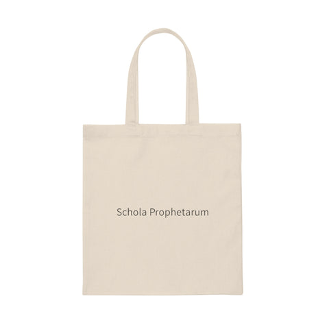 Schola Prophetarum Canvas Tote Bag